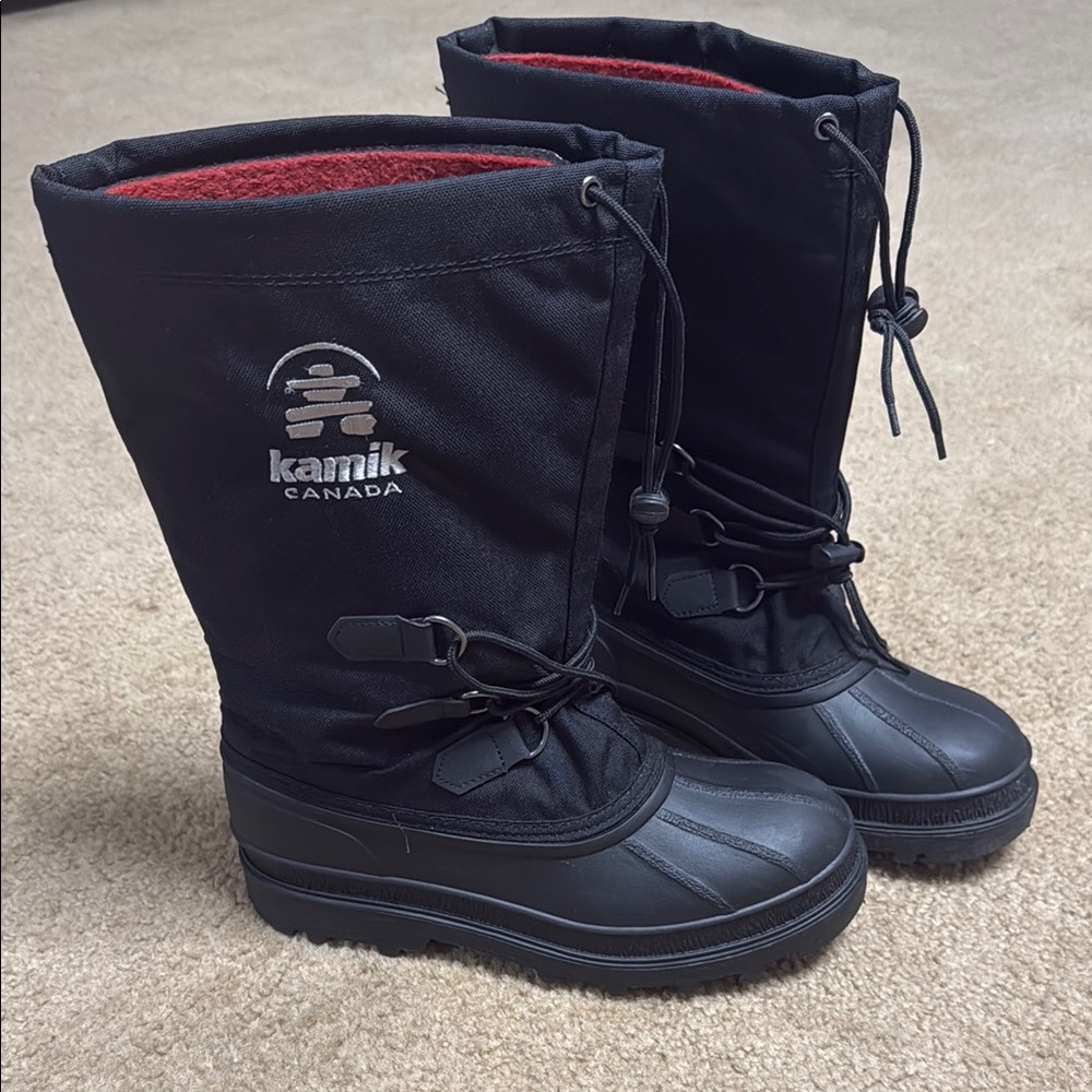 Kamik Canada Black Winter Boots
